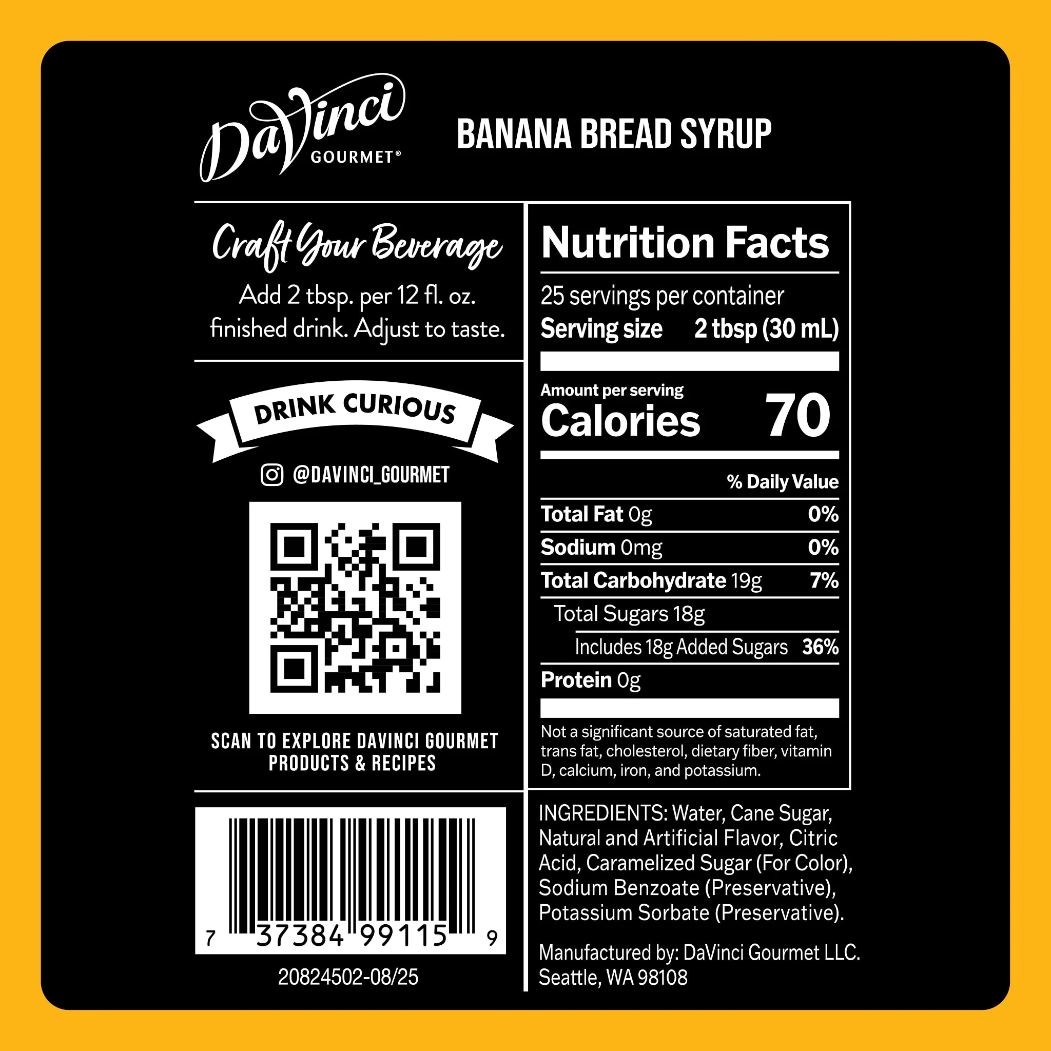 Banana Bread Syrup - Image 7