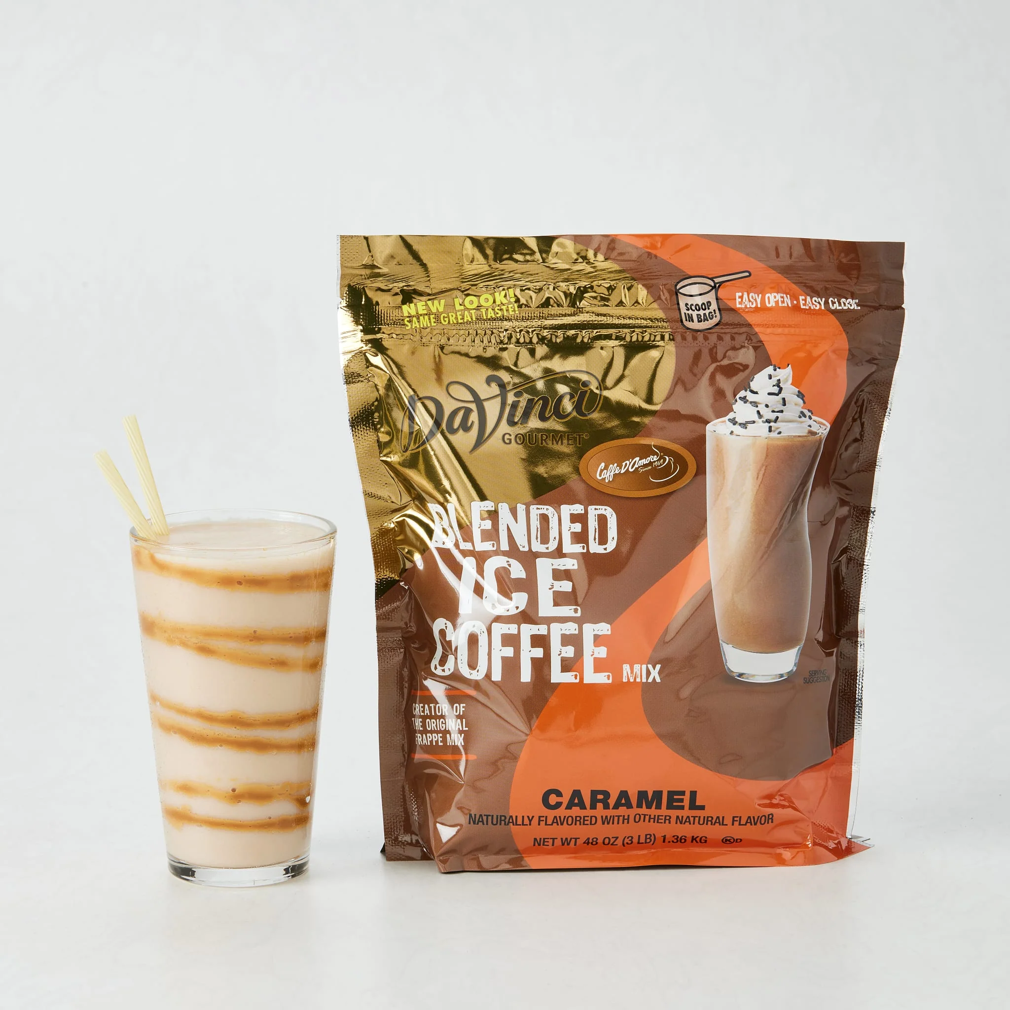 Caramel Blended Iced Coffee Mix - Image 4