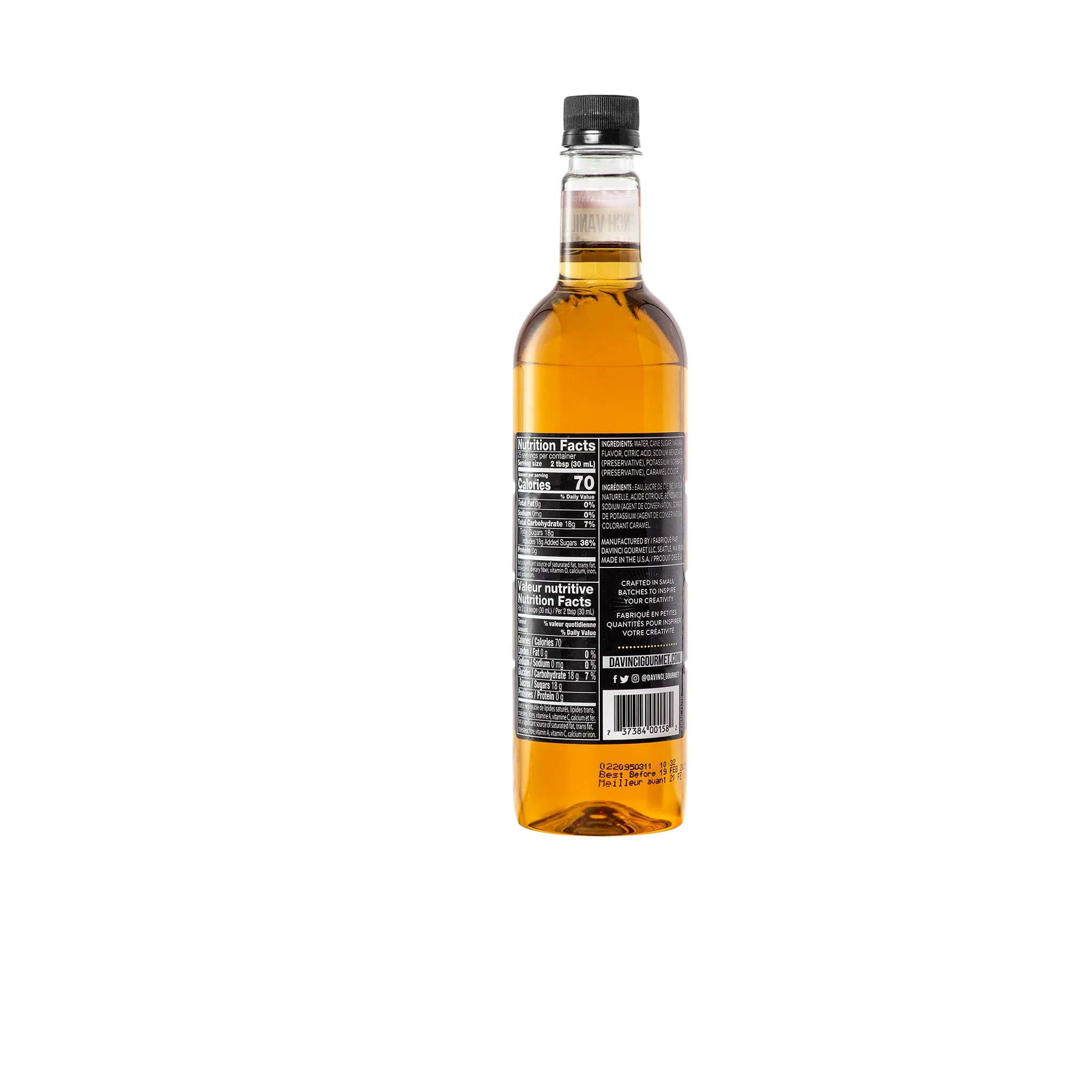 Classic French Vanilla Syrup - Image 5