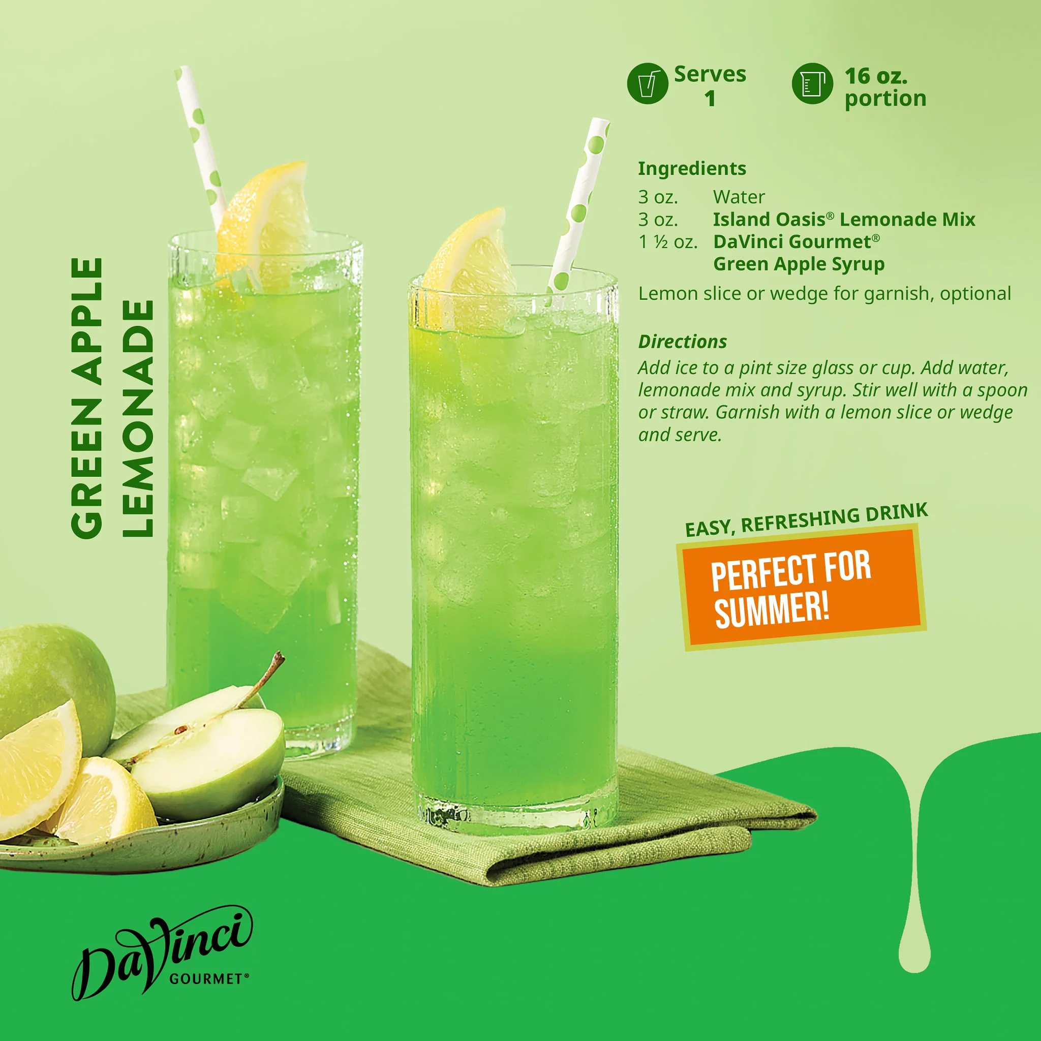 Green Apple Syrup - Image 3