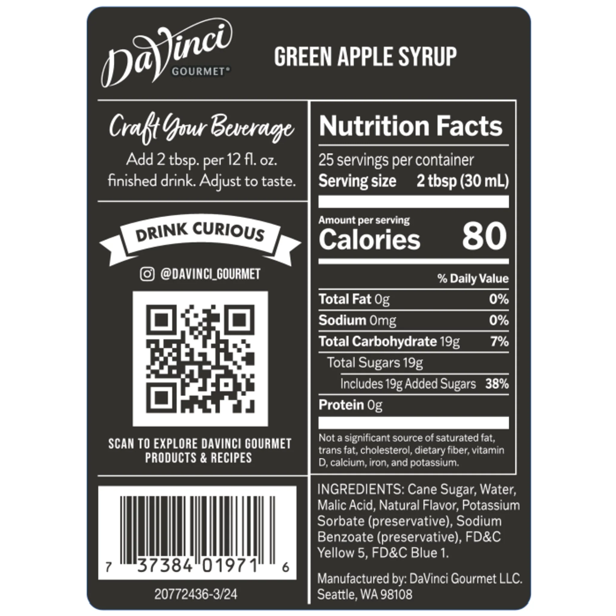 Green Apple Syrup - Image 8