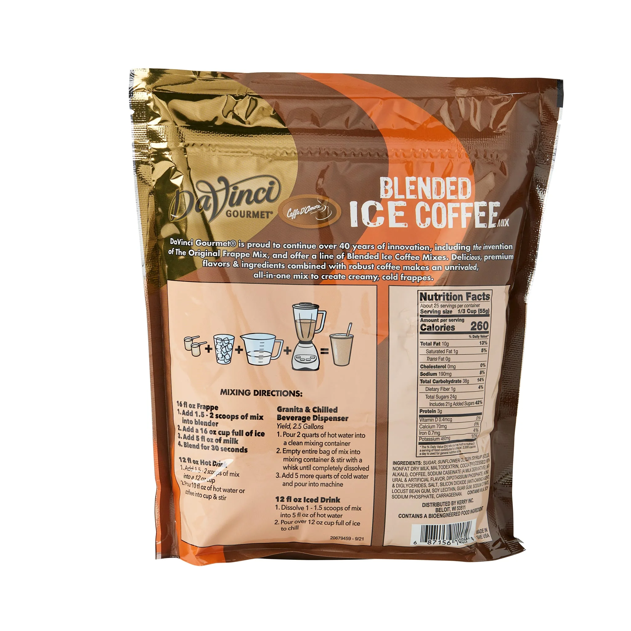 Mocha Blended Iced Coffee Mix - Image 7