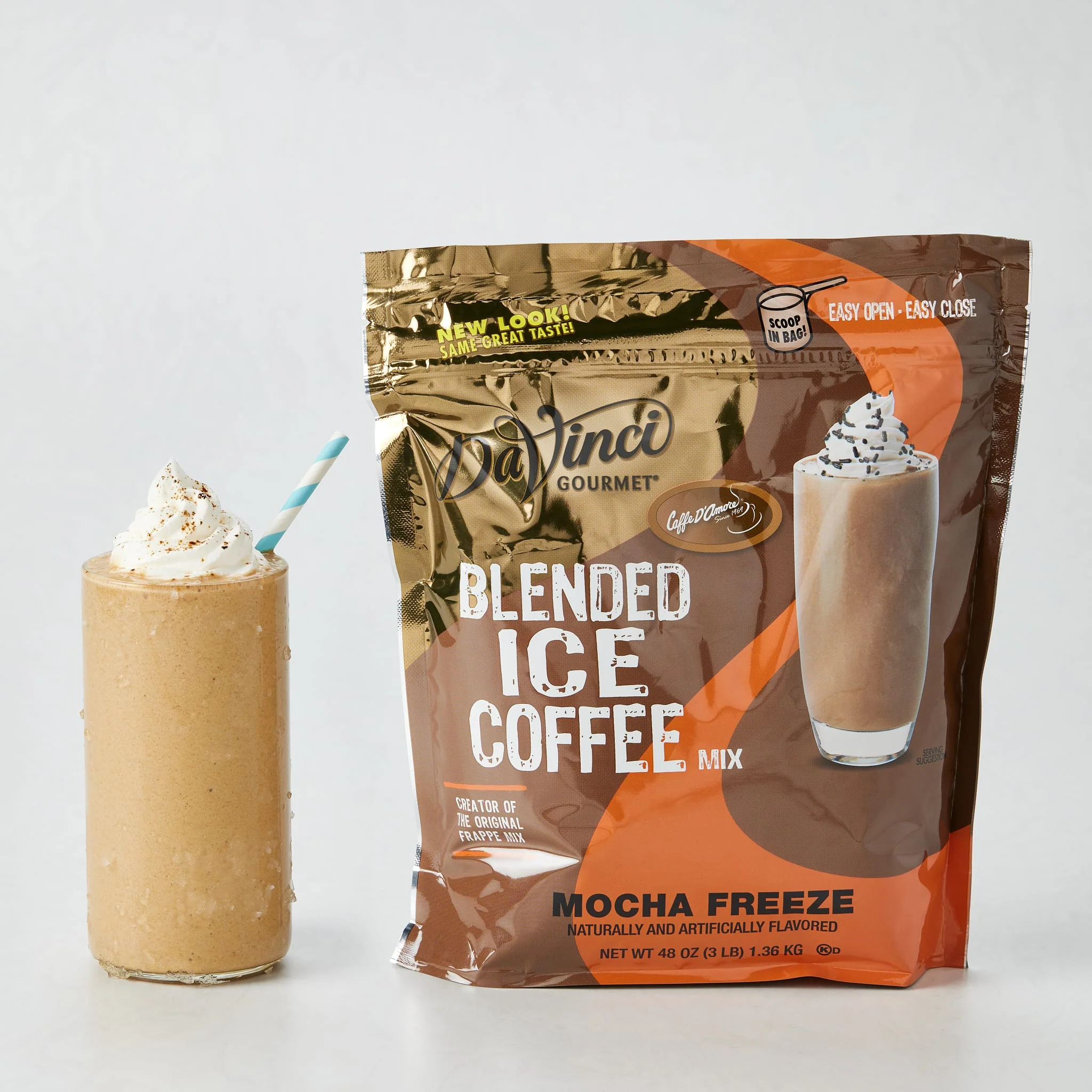 Mocha Freeze Blended Iced Coffee Mix - Image 3