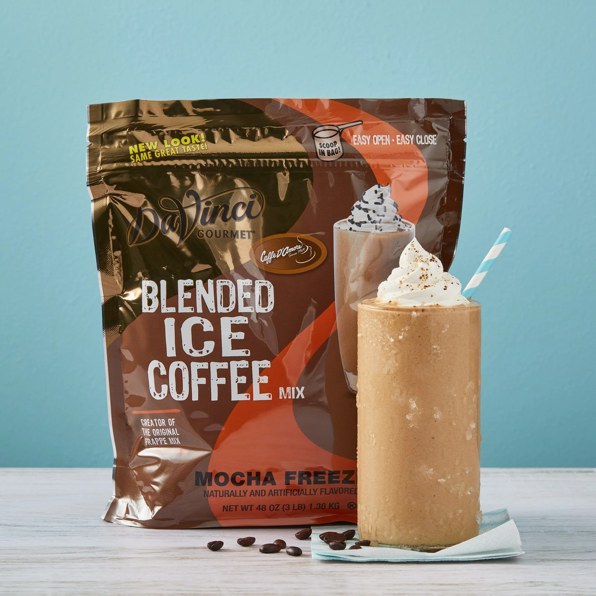 Mocha Freeze Blended Iced Coffee Mix - Image 4