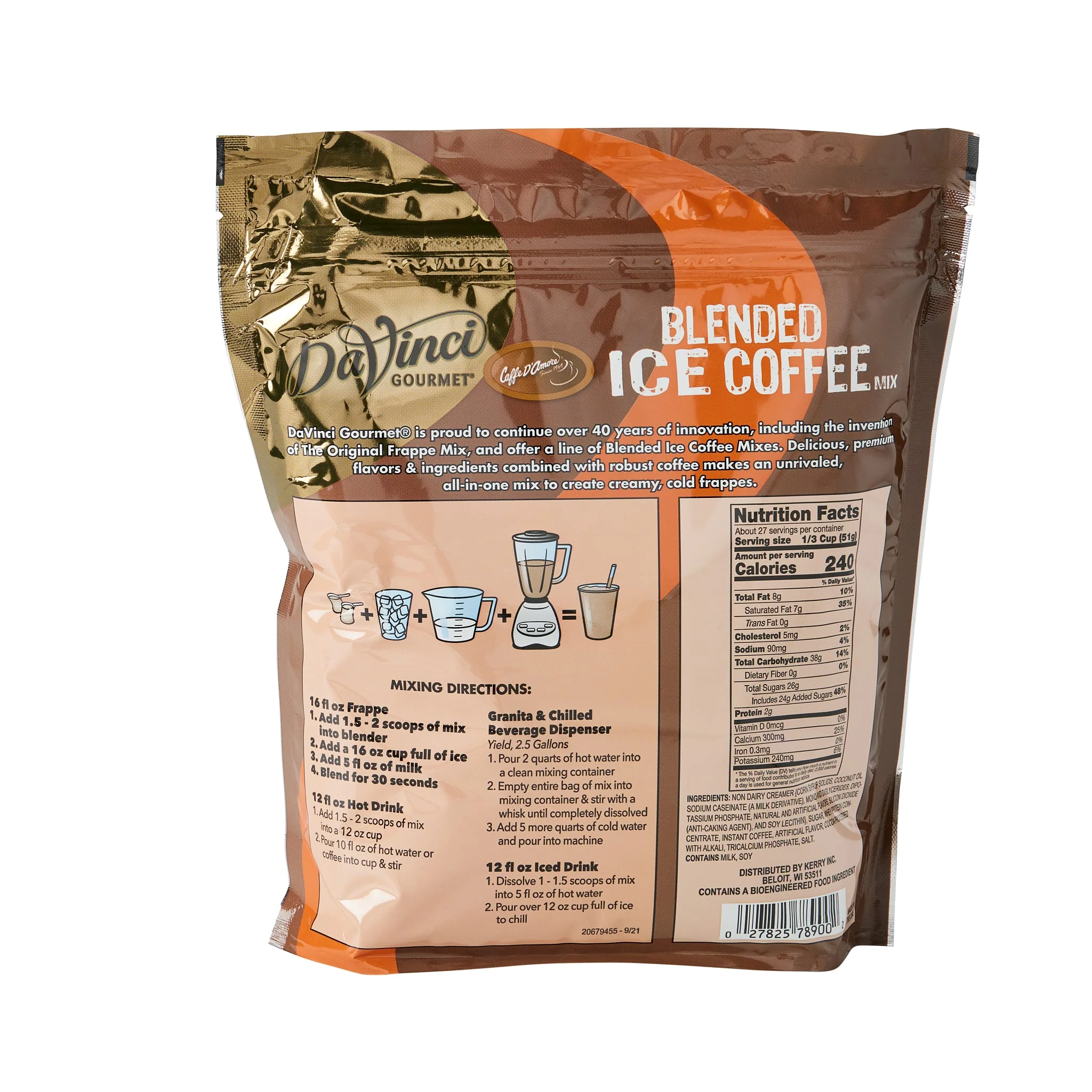 Mocha Freeze Blended Iced Coffee Mix - Image 7