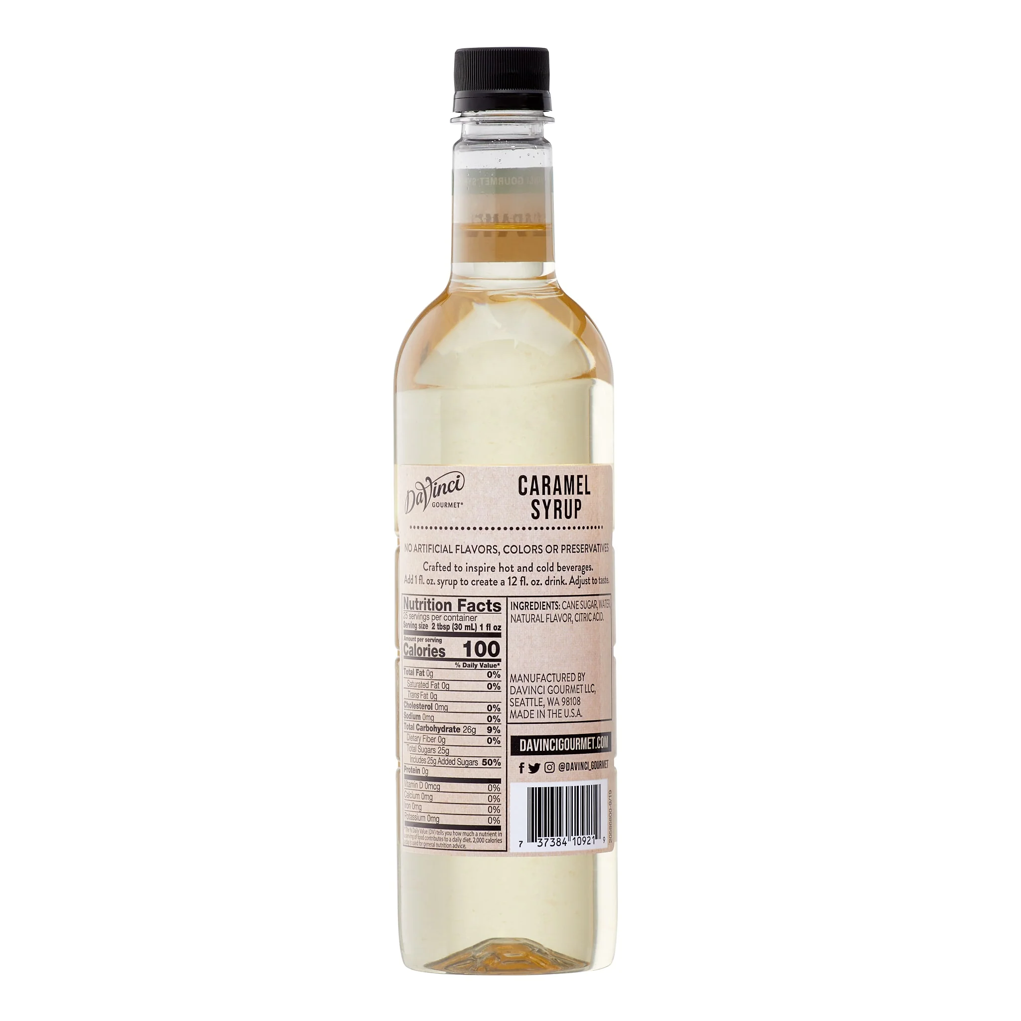 Naturals Caramel Syrup - Image 8