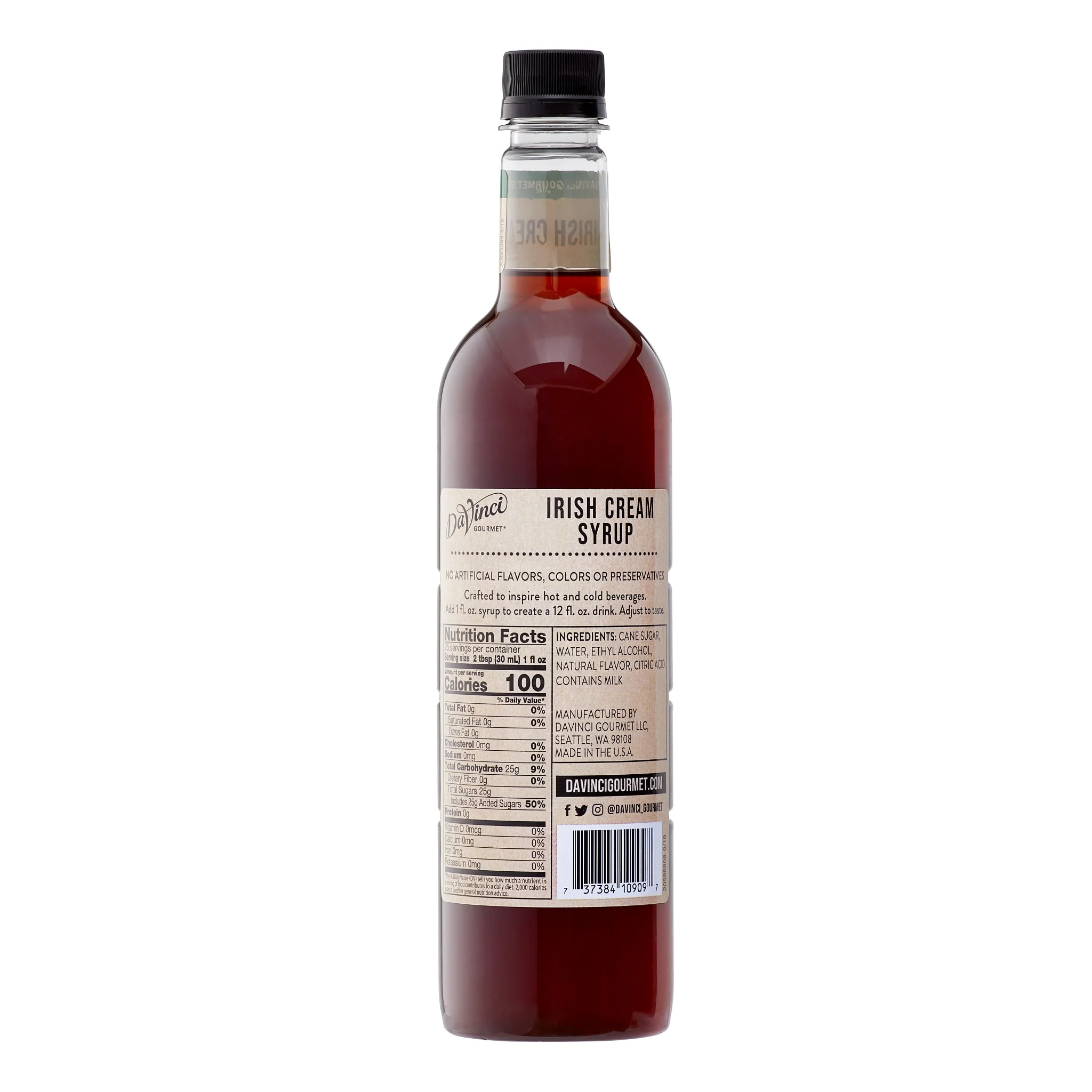 Naturals Irish Cream Syrup - Image 8