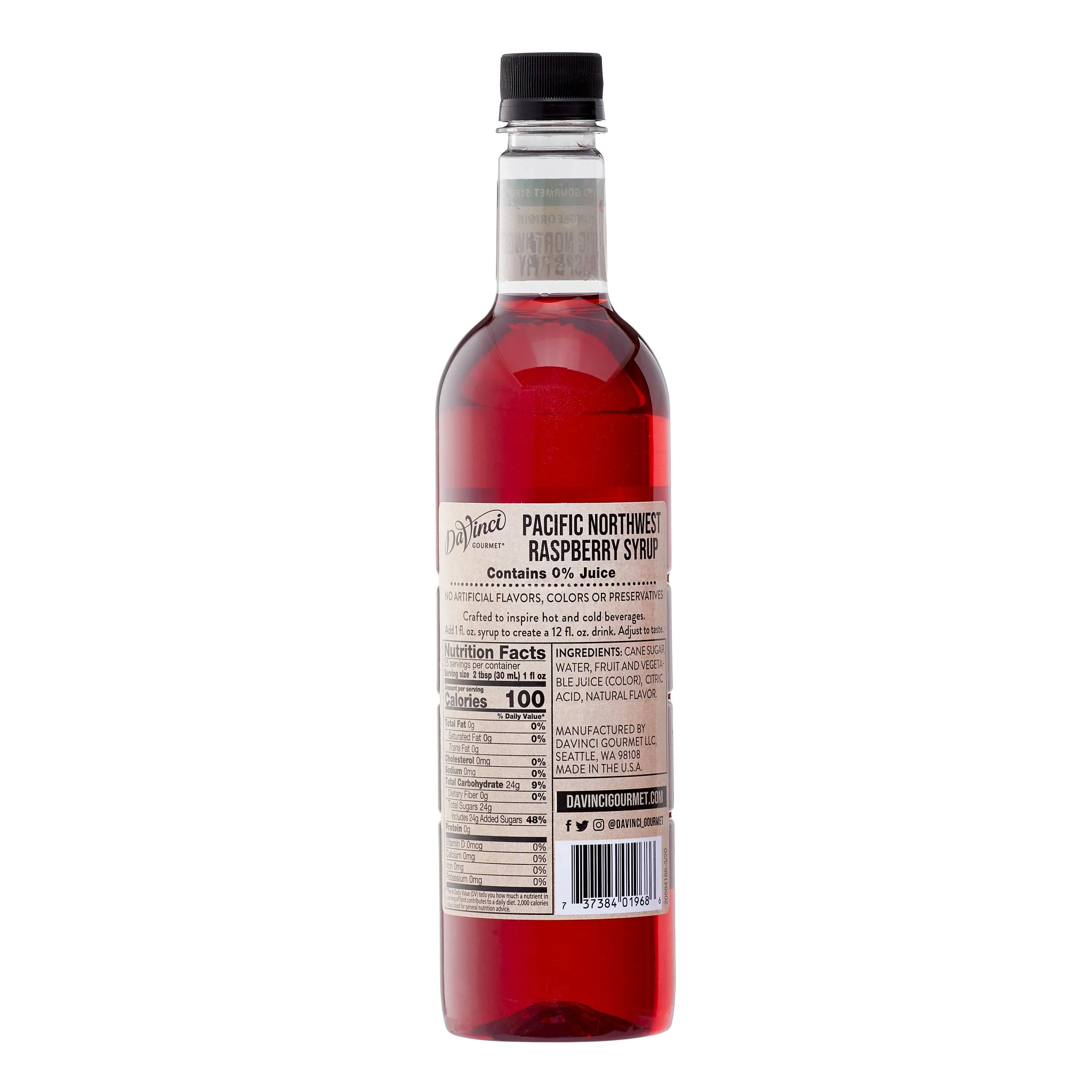 Naturals Pacific Northwest Raspberry Syrup - Image 8