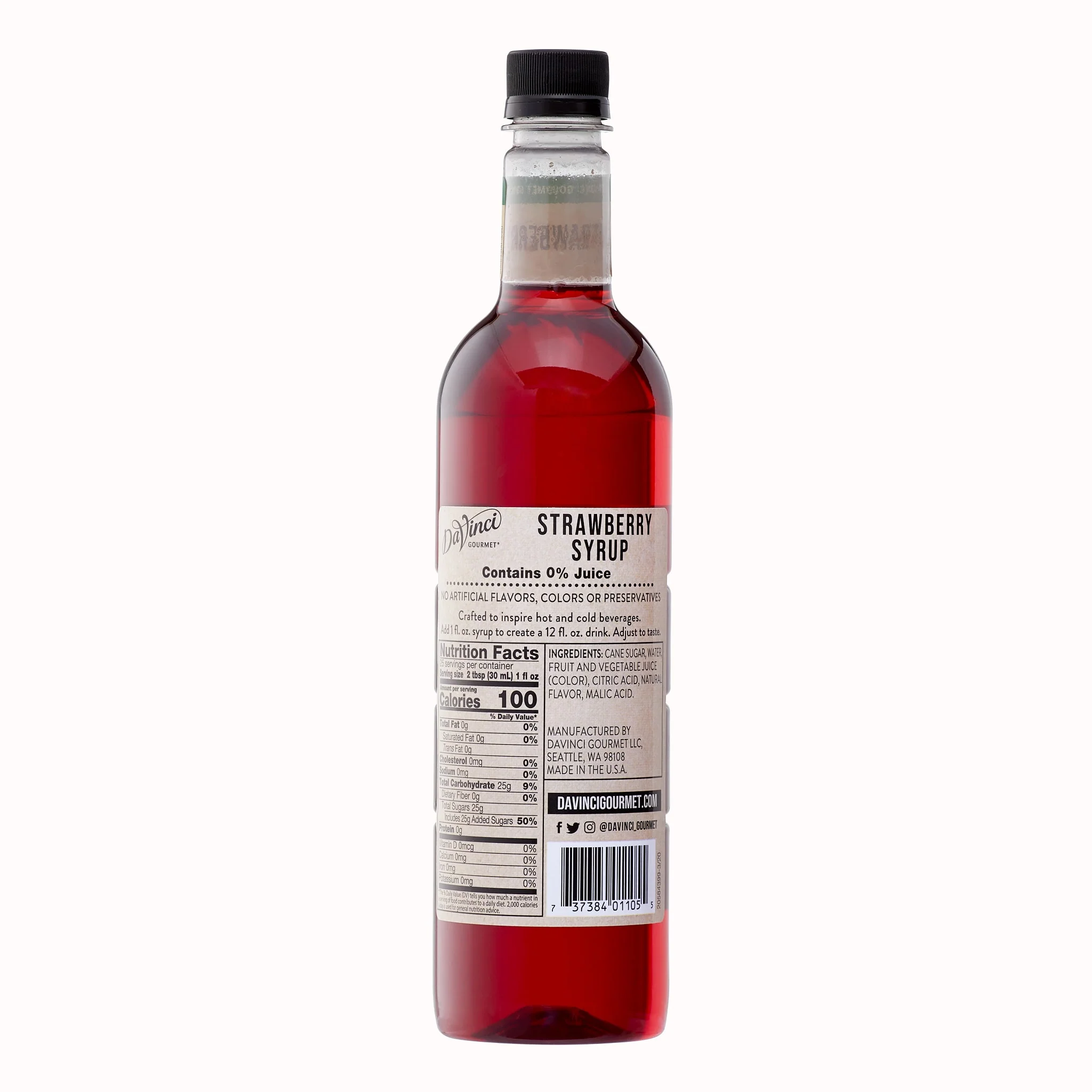 Naturals Strawberry Syrup - Image 8