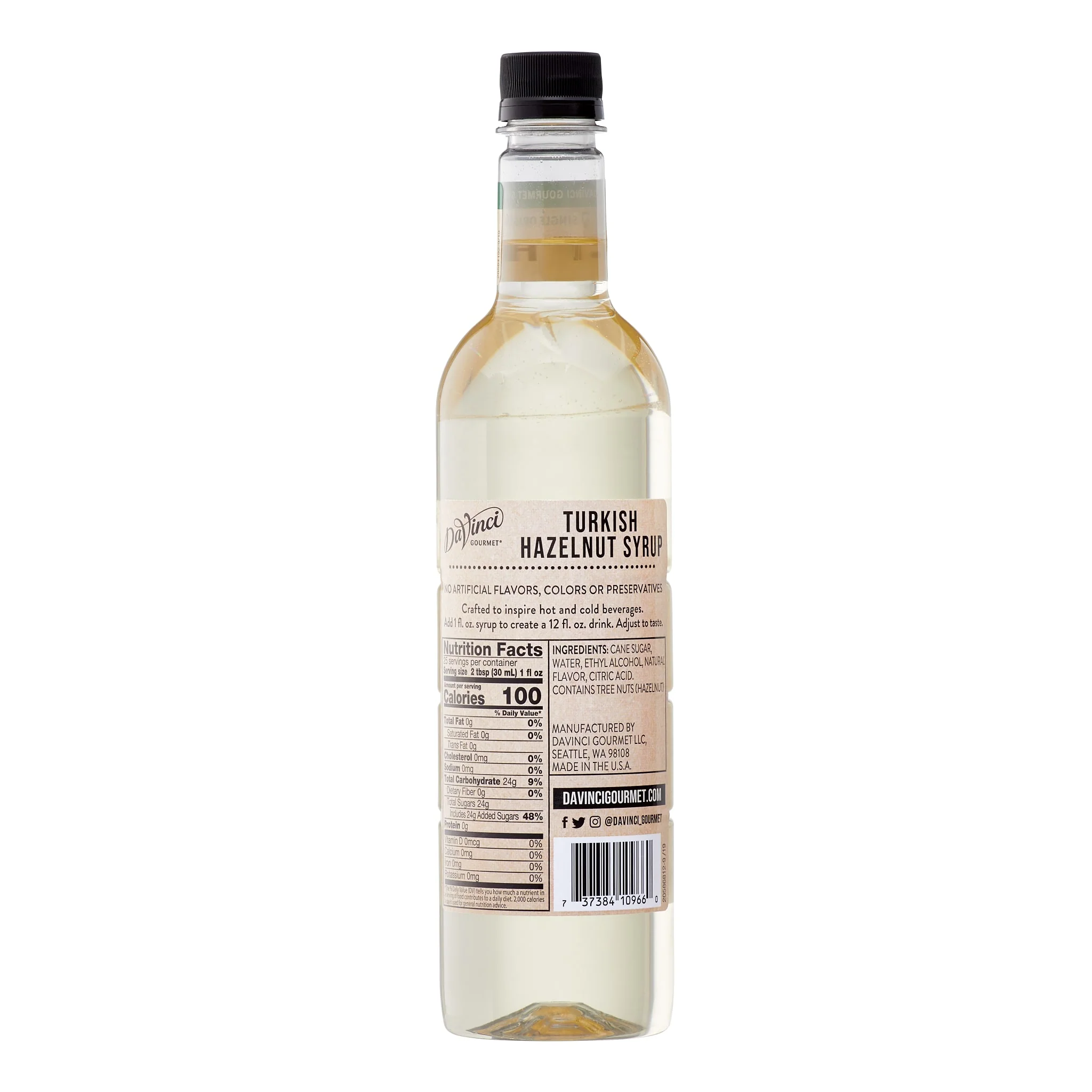 Naturals Turkish Hazelnut Syrup - Image 8