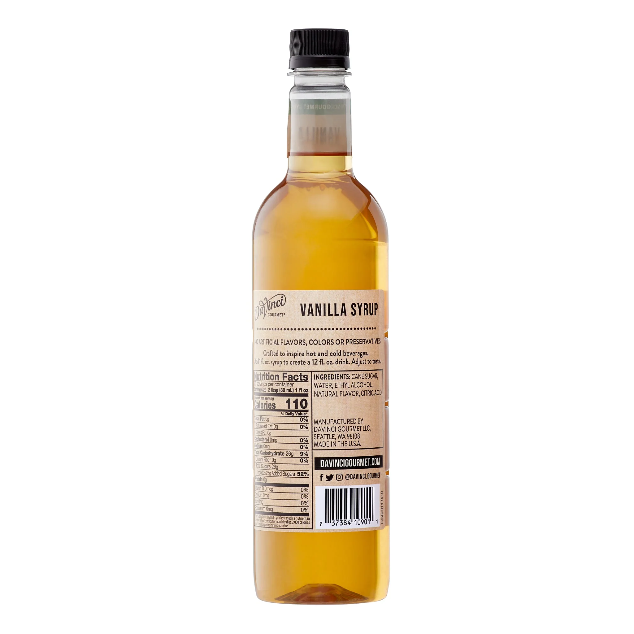 Naturals Vanilla Syrup - Image 8