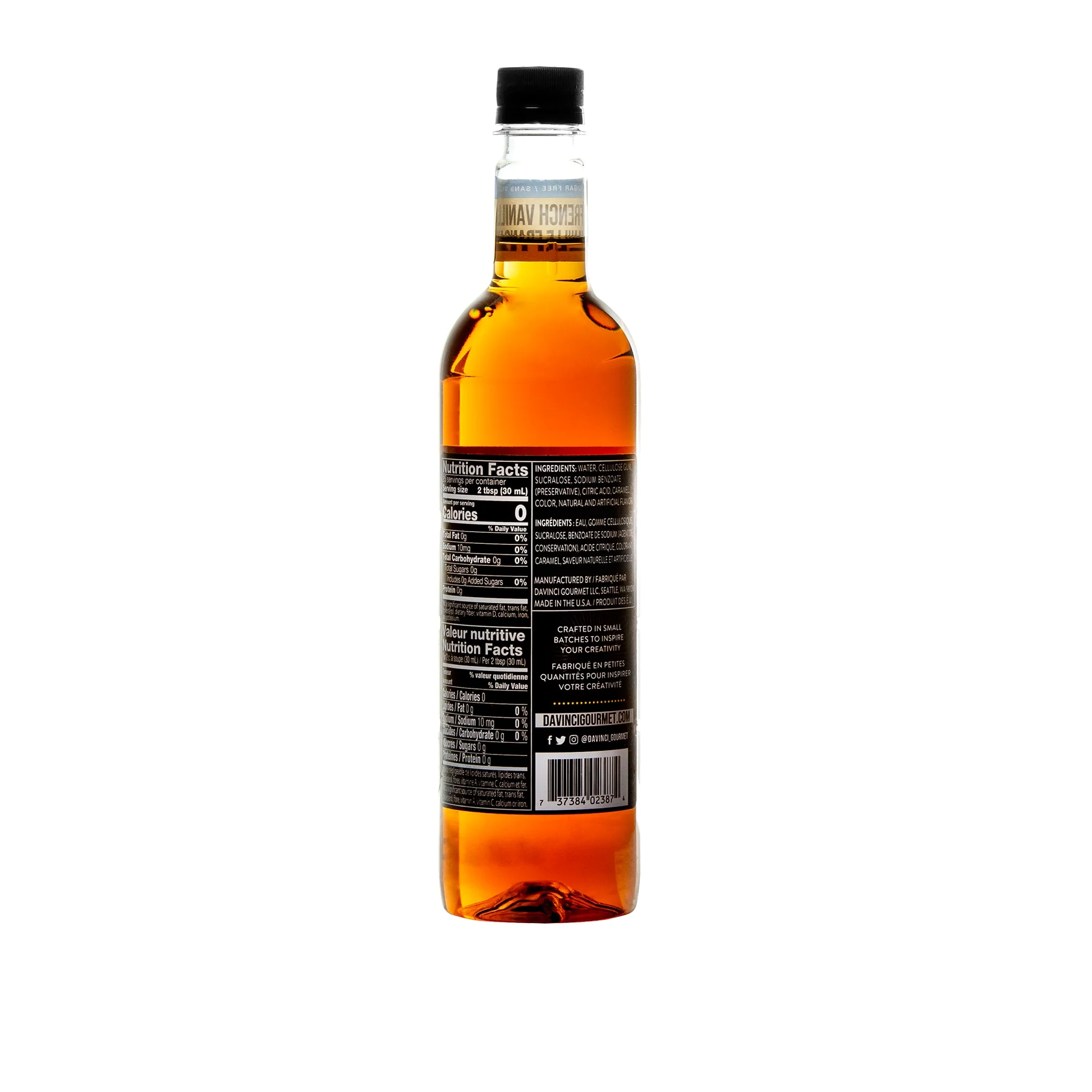 Sugar-Free French Vanilla Syrup - Image 5