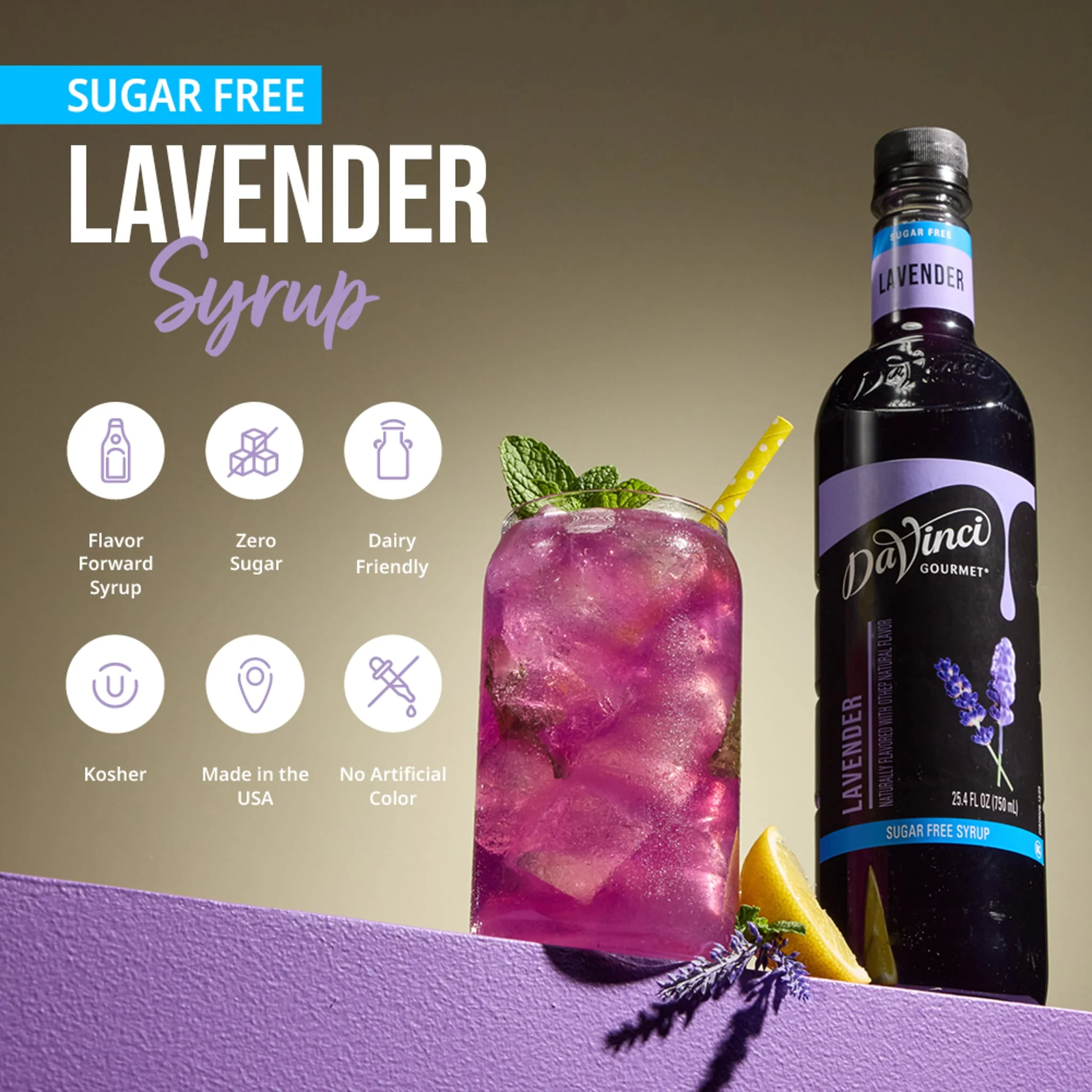 Sugar-Free Lavender Syrup - Image 3