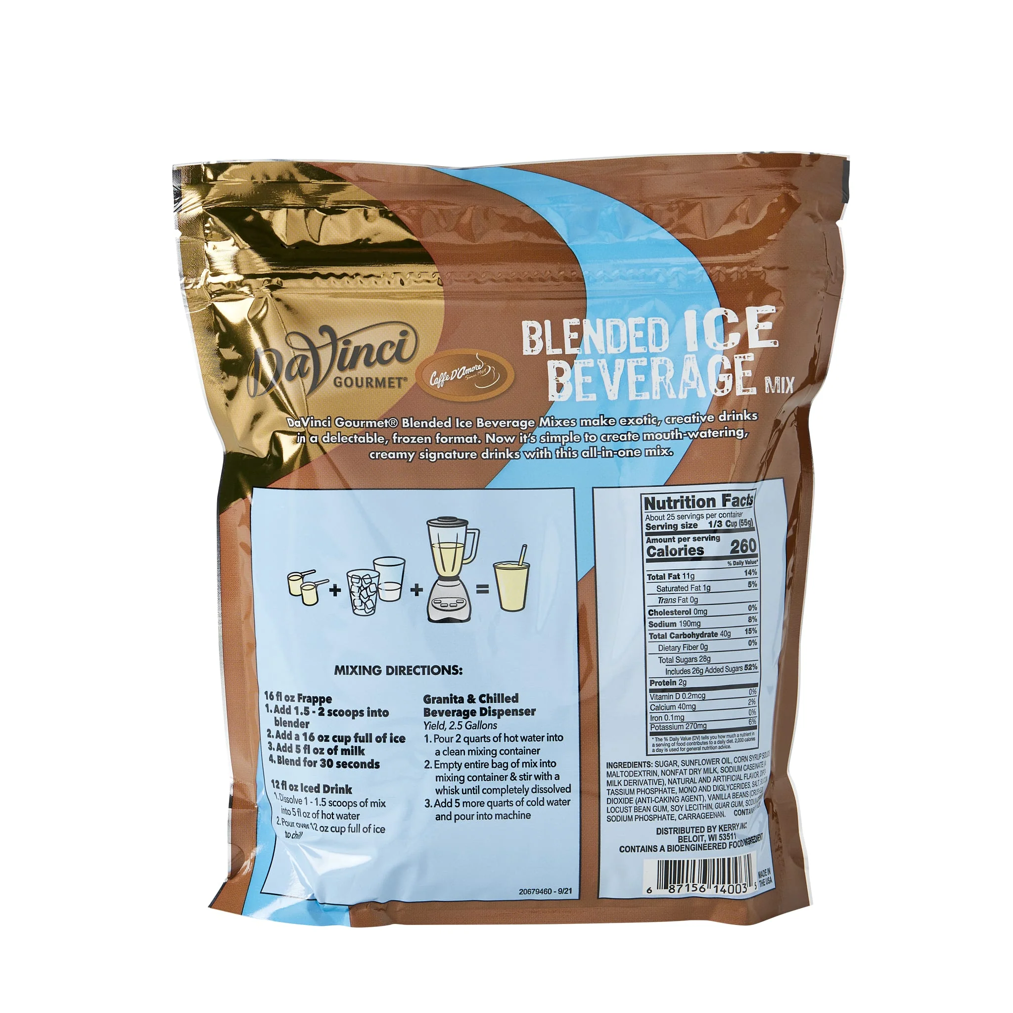 Vanilla Bean Blended Iced Coffee Mix - Image 7