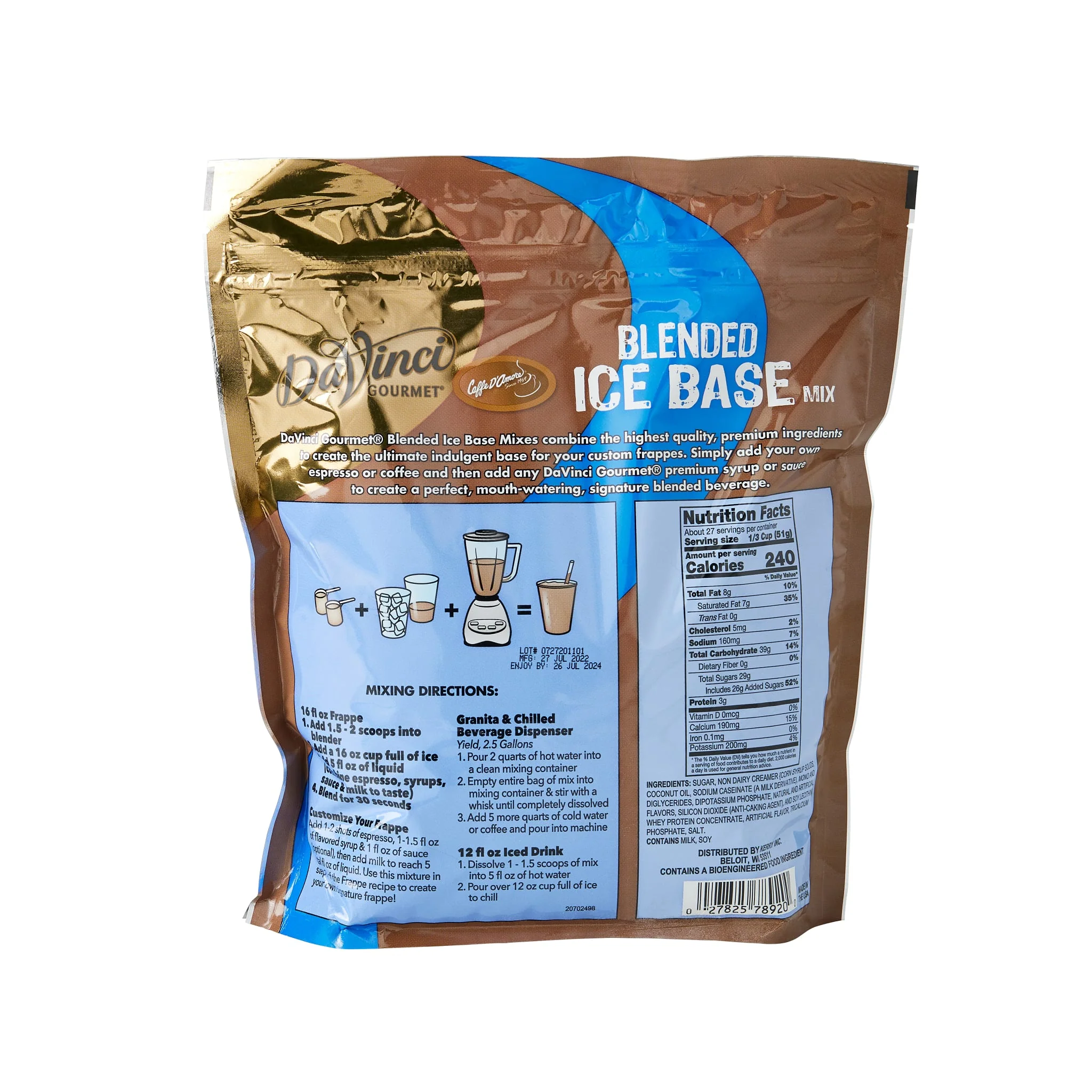 Vanilla Freeze Ice Blended Base Mix - Image 7