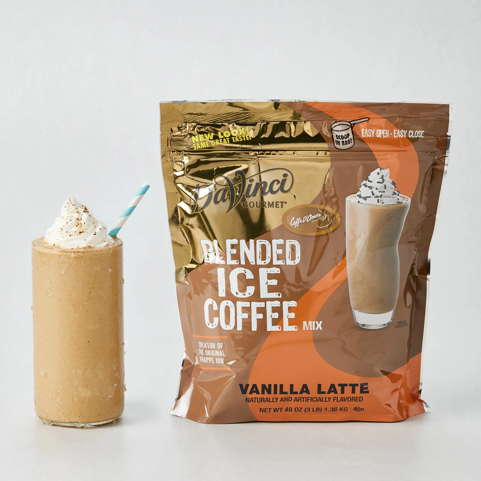 Vanilla Latte Blended Iced Coffee Mix - Image 3
