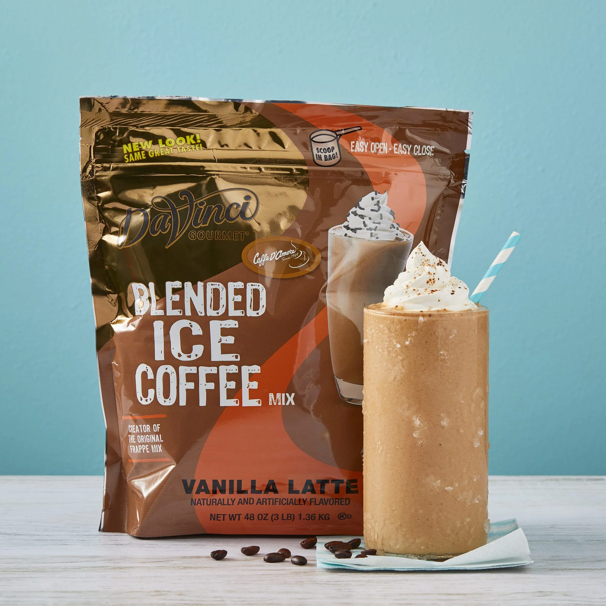 Vanilla Latte Blended Iced Coffee Mix - Image 4