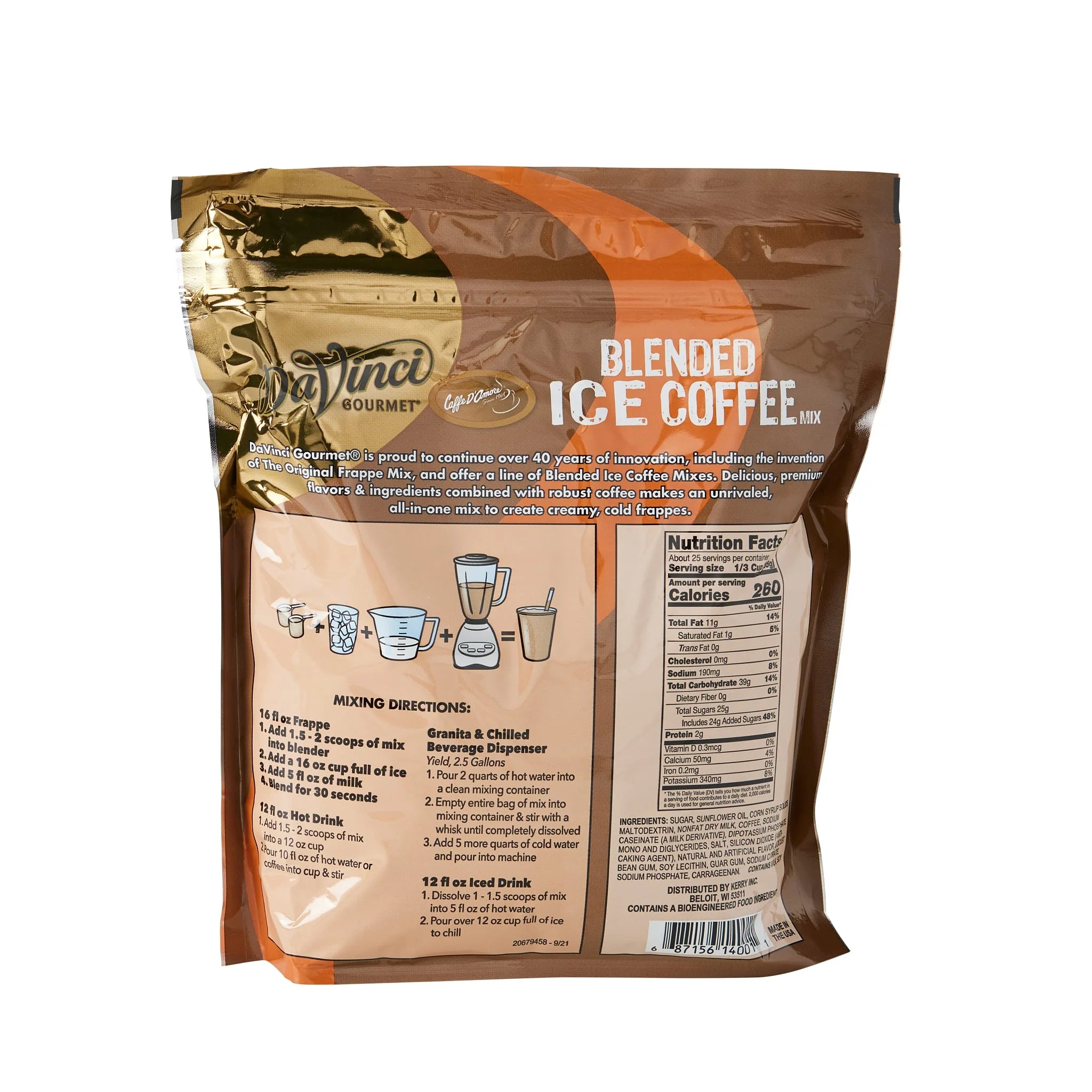 Vanilla Latte Blended Iced Coffee Mix - Image 7