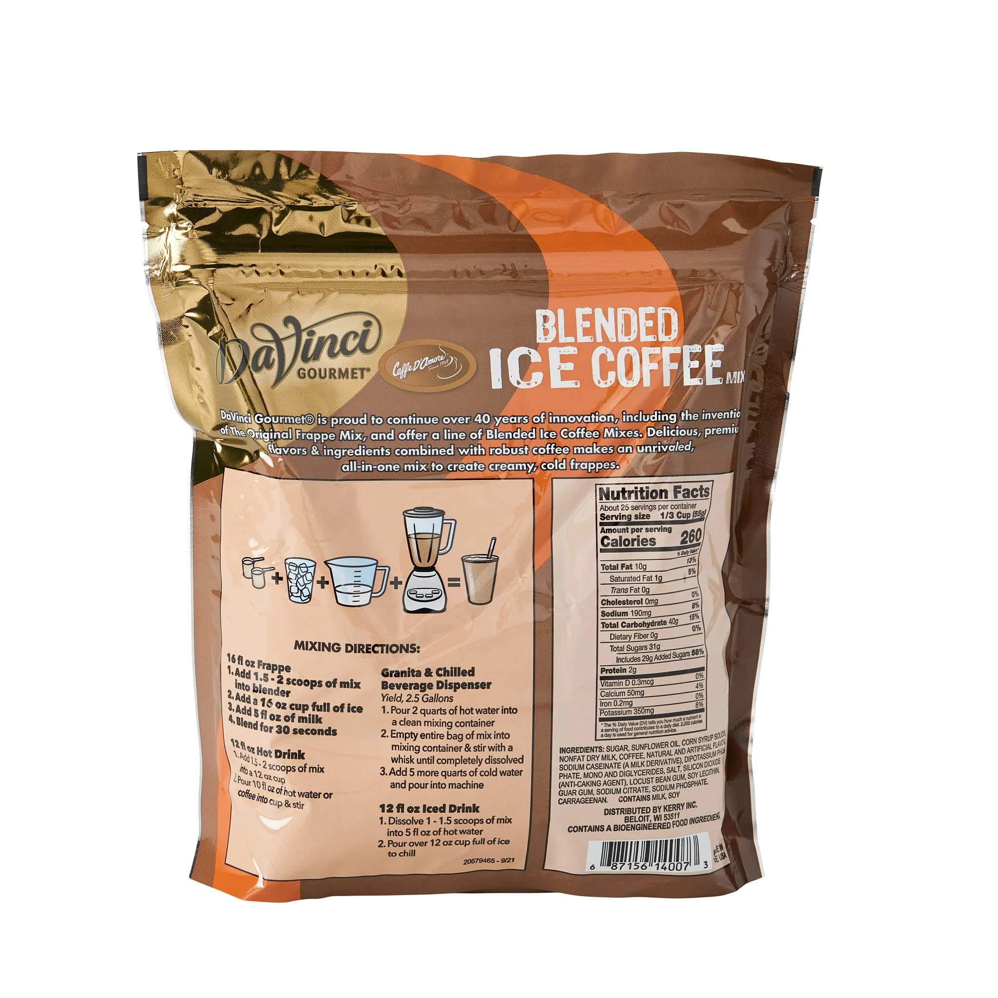 White Chocolate Mocha Blended Iced Coffee Mix - Image 7